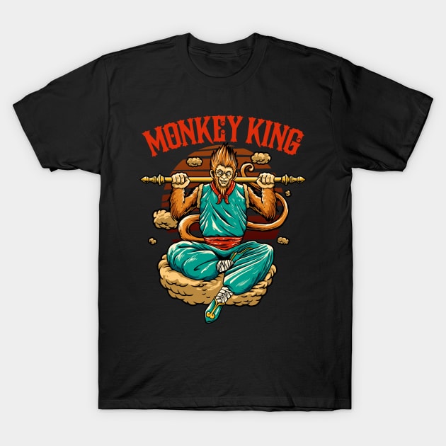 Monkey KIng T-Shirt by mrgeek